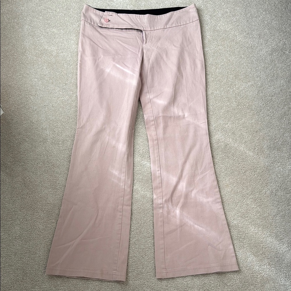Elegant Pink Women's Pantsuit